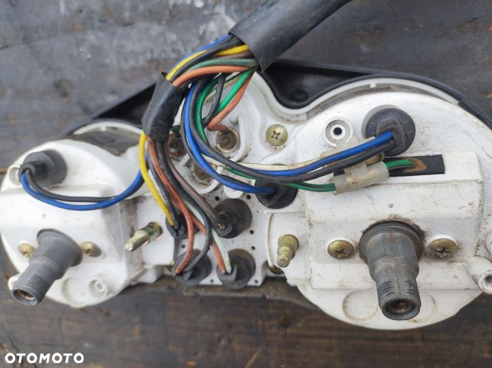 Zestaw zegarów Yamaha TDR 125 licznik obrotomierz wskaźnik poziomu paliwa  kontrolki - 8