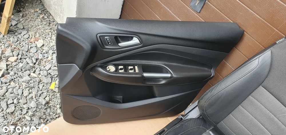 Fotele kanapa boczki komplet półskóra Ford Kuga II MK2 - 6
