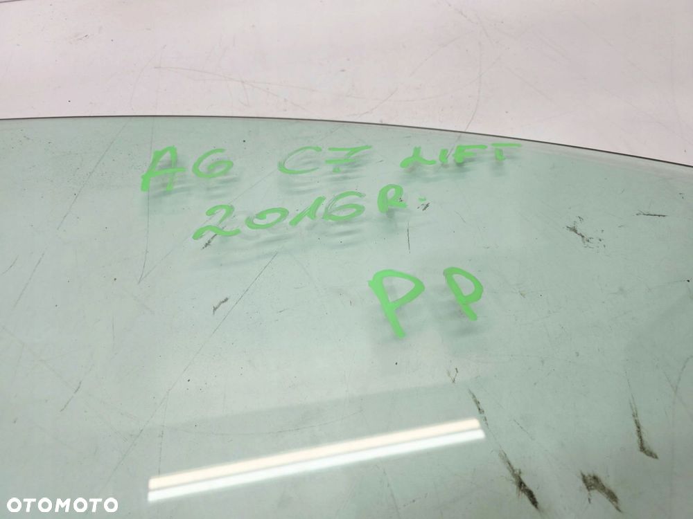 SZYBA BOCZNA DRZWI PRAWY PRZÓD AUDI A6 C7 LIFT 2016R 4G0845022C - 3