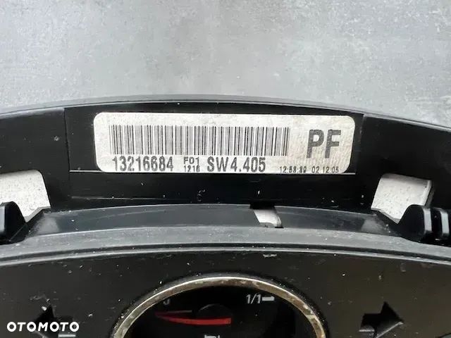 OPEL ASTRA III H ZAFIRA B LICZNIK ZEGARY - 4