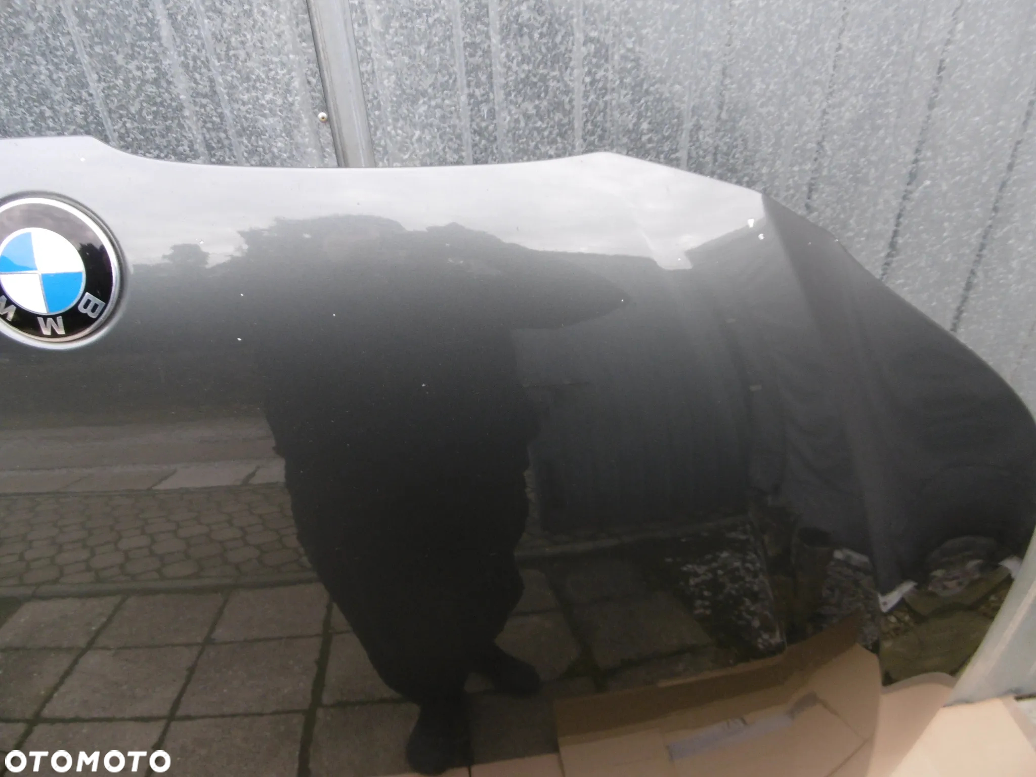 Maska przednia pokrywa silnika BMW e60 e61 A36 A36/7 titangrau II - 2