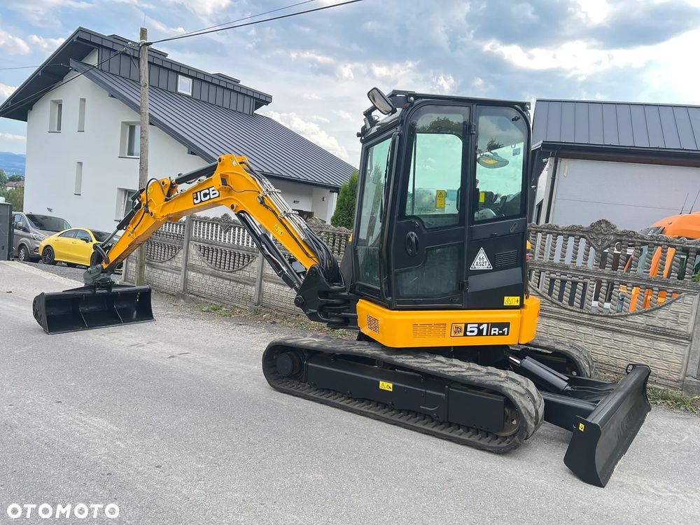 JCB 51R-1 | Koparka Gąsienicowa JCB 51 R | 5 Ton | Zerowy Obrys | Minikoparka | Super Stan | Sprowadzona | - 13