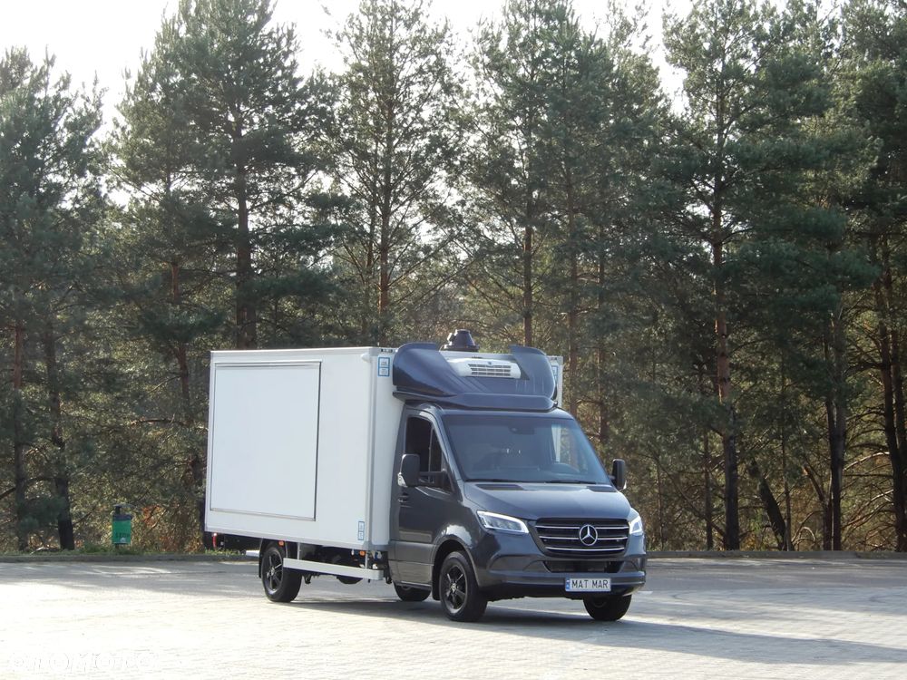 Mercedes-Benz Sprinter 319 CDI V6 3.0 CDI 190 KM Automat 7G-Tronic Auto-Sklep Food Truck Bar Smażalnia Izoterma Chłodnia Mrożnia Agregat Thermo King Zasilany Na Postoju V230 STAN NOWY JEDYNY TAKI POLECAM - 2