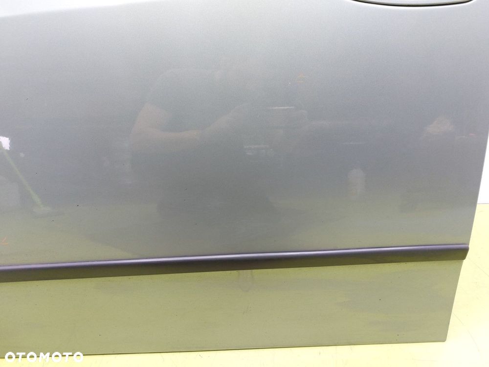 Drzwi przednie lewe przód Fiat Grande Punto 2005-2009 5DRZWI SREBRNE - 2