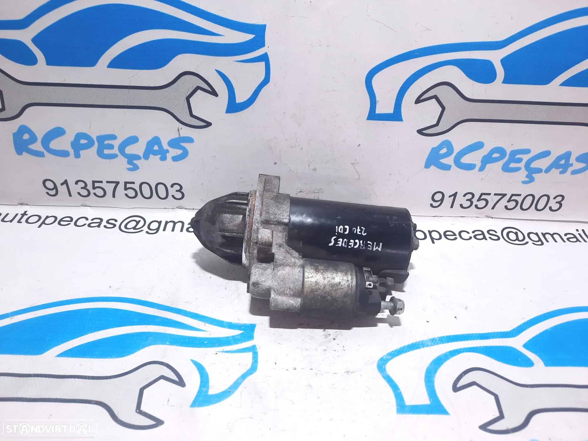 MOTOR ARRANQUE MERCEDES BENZ E W211 270 CDI 20V 177CV OM647961 647961 A0061512501 0061512501 0001115047 SPRINTER C W204 CLC CL203 CLK C209 W209 - 5