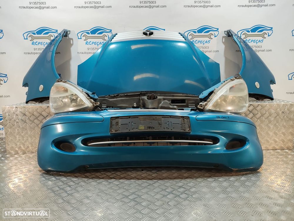 FRENTE COMPLETA MERCEDES BENZ CLASS A W168 CAPOT PARACHOQUES GUARDA-LAMAS OTICA OTICAS RADIADOR VENTILADOR FRENTE FIBRA REFORÇO - 8