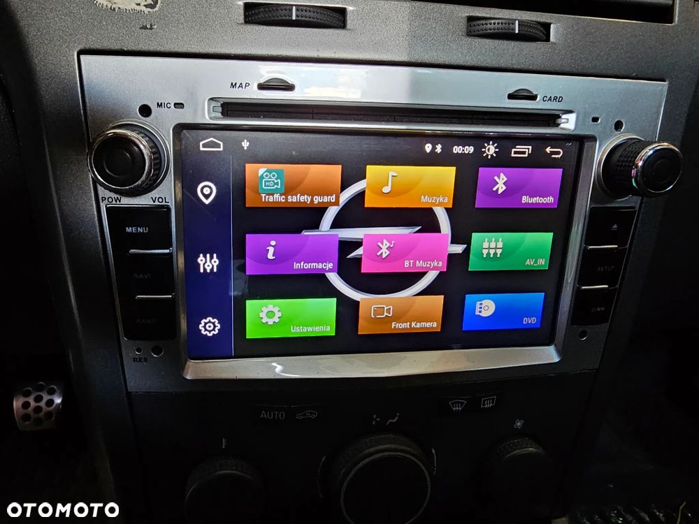 RADIO ANDROID 10 NAWIGACJA OPEL ASTRA H KAMERA COFANIA KAMERA NAGRYWANIA 1/16GB - 16