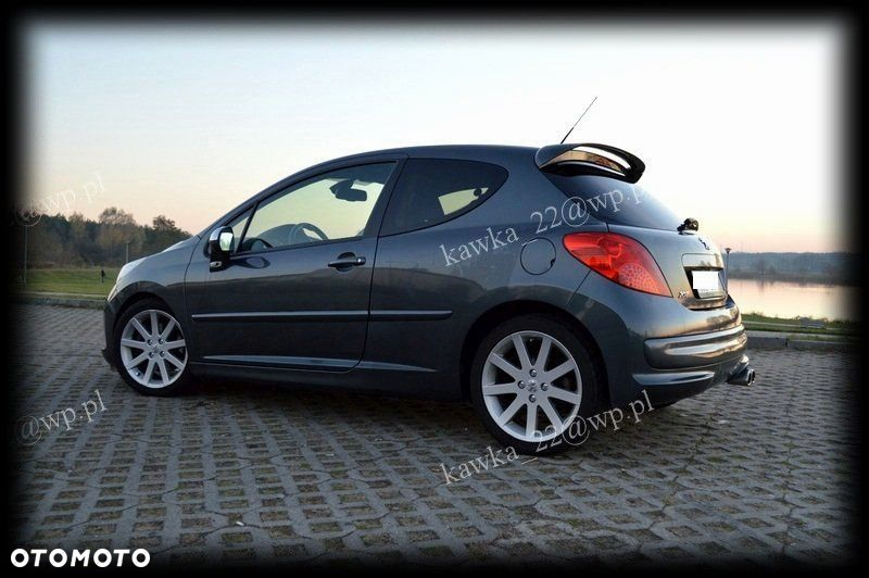 PEUGEOT 207 SPOILER LOTKA SPOJLER NA KLAPĘ PODKŁAD - 15