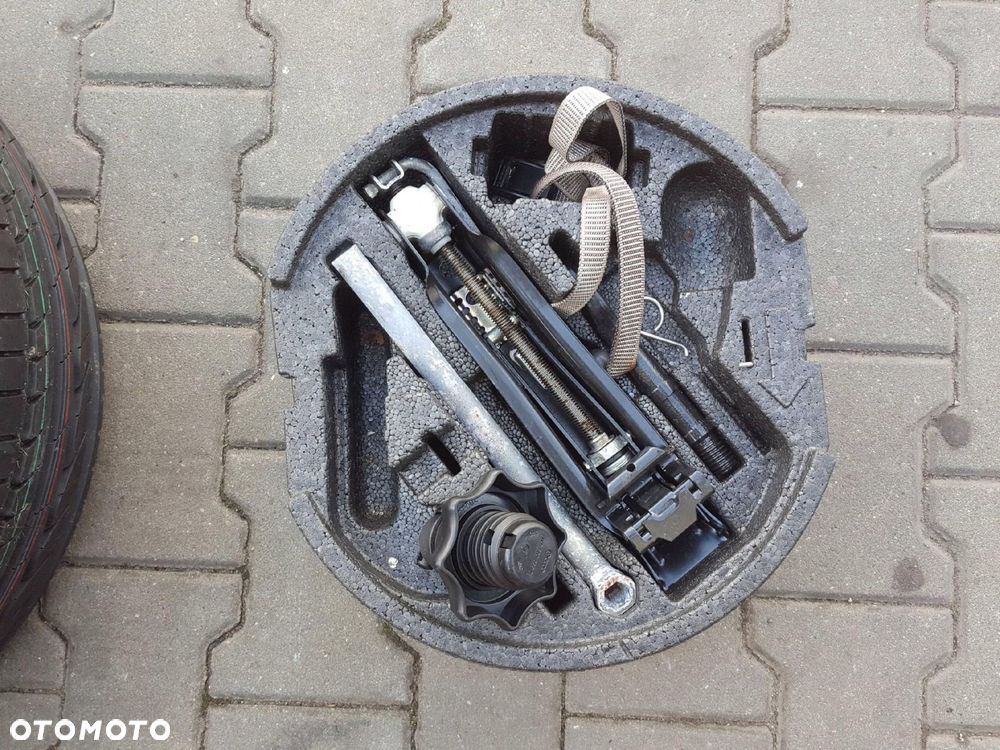 SKODA OCTAVIA 2 II 04-12r SUPERB 2 II 08-15r KOŁO ZAPASOWE 16 LEWAREK - 2