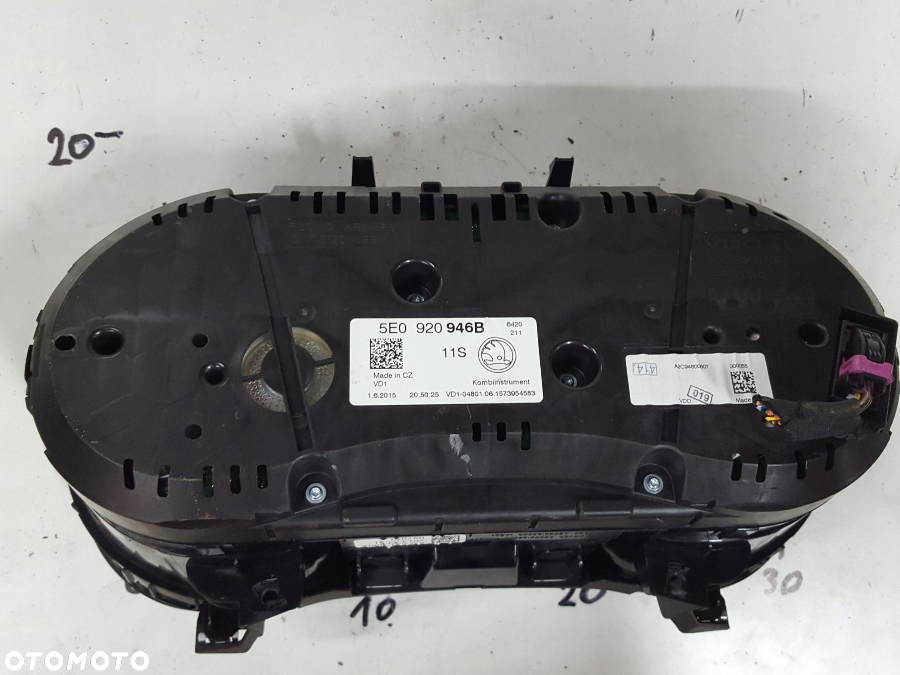 OCTAVIA 3 III VRS RS 2.0 TSI LICZNIK ANGLIK - 2