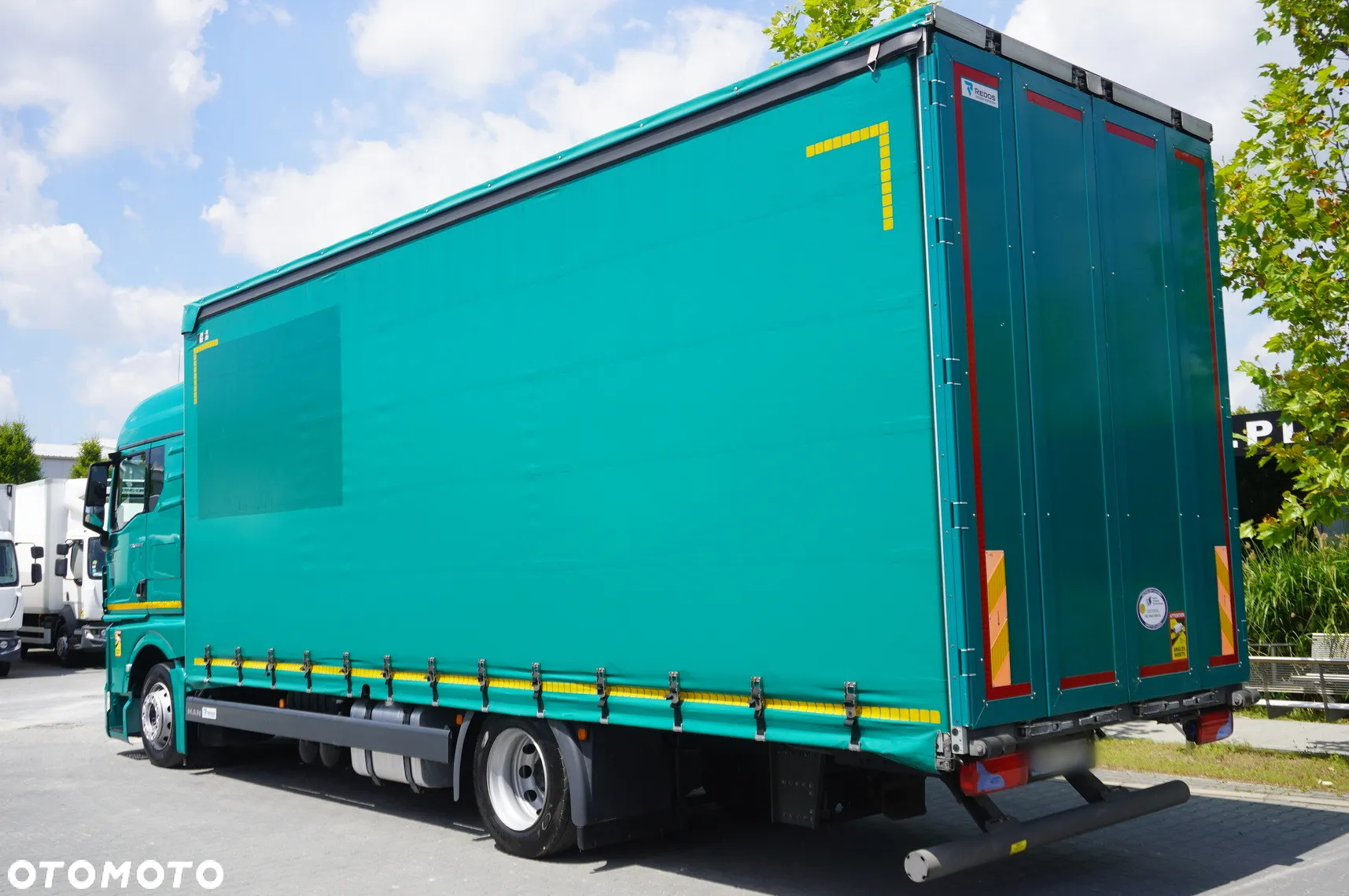MAN TGX 18.470 / 2022 / Firanka 19 EPAL / Retarder / 15 sztuk - 4