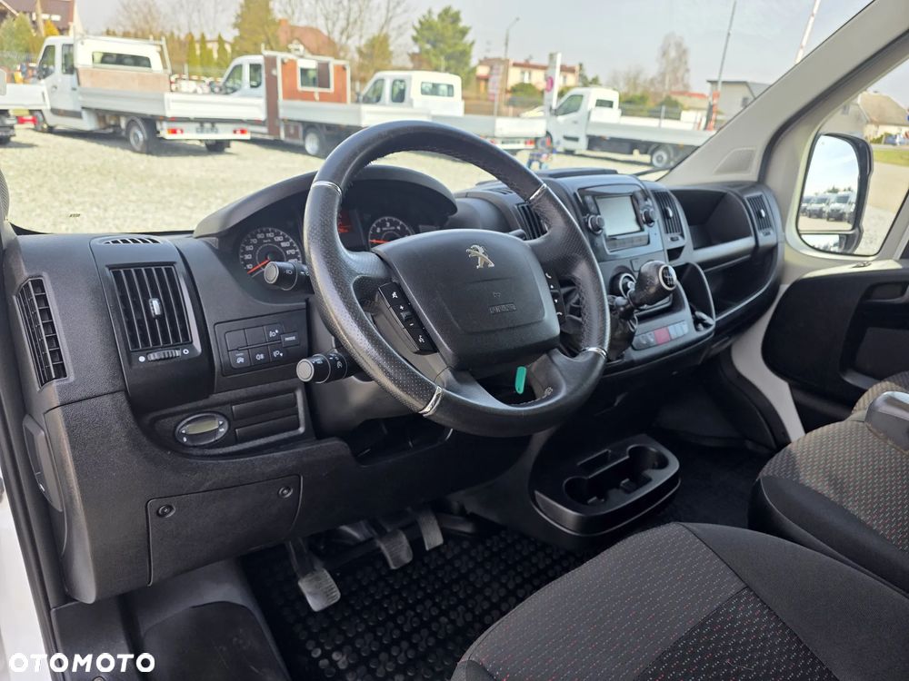 Peugeot BOXER 2,2 HDI 140 KONNY MAX L3H2 DŁUGI WYSOKI KLIMA WEBASTO LEDY KAMERA 165T/KM PRZEBIEGU GWARANCJA - 15