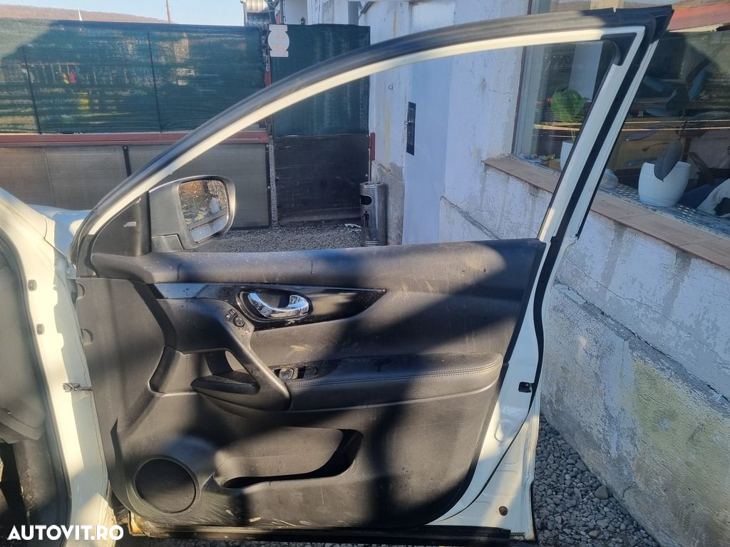 Usa Dreapta Fata Nissan Qashqai J11 2013 - 2017 SUV 4 Usi Alb QAB (1182) - 2