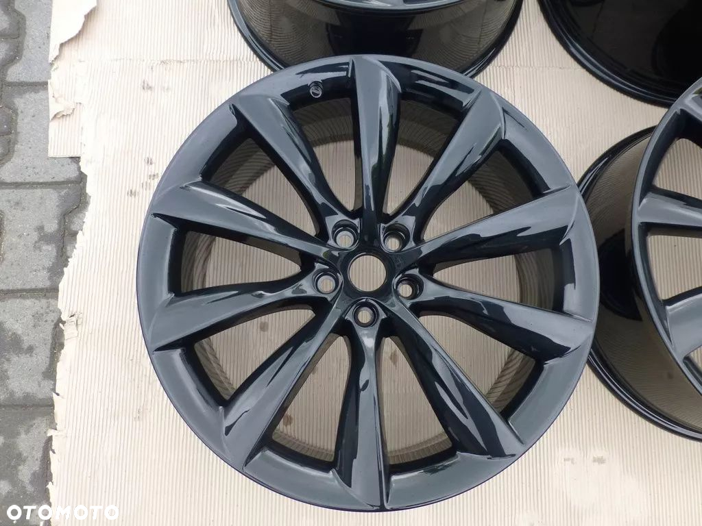 Tesla X 22'' Oryginalne, Czarny połysk - 5
