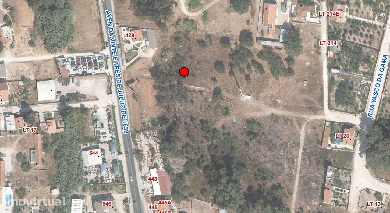 Terreno Rústico 5.644m2 na Estrada Nacional 378 em Fernão Ferro - Grande imagem: 2/3