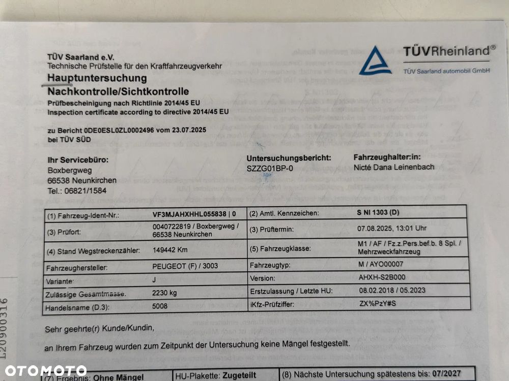 Peugeot 5008 BlueHDi 150 Allure - 37