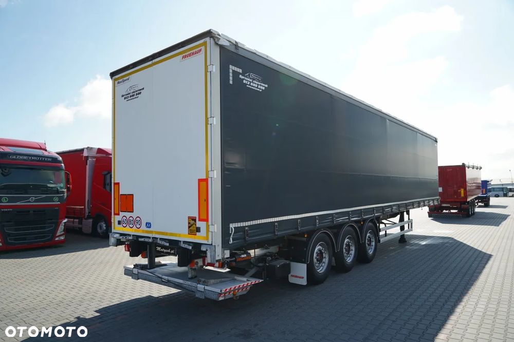 Fruehauf FIRANKA / STANDARD / WINDA DHOLLANDIA 2 000 kg / SAF / OPONY 100% /  MOCNA PODŁOGA SZYNA DESKA - 5