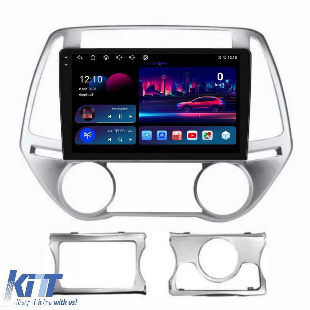 Navigatie Dedicata Hyundai I20 (2011-2015), 9Inch, 2Gb Ram, 32Gb Stoca - 4