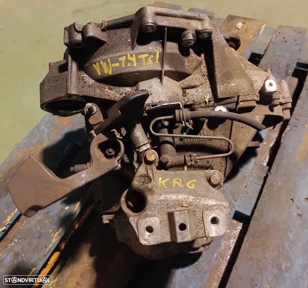 CAIXA DE 6 VELOCIDADES GOLF V / JETTA / EOS SCIROCCO / AUDI A1 A3 / SEAT LEON / ALTEA / SKODA OCTAVIA 1.4TSI 122CV KRG / LHY - 1