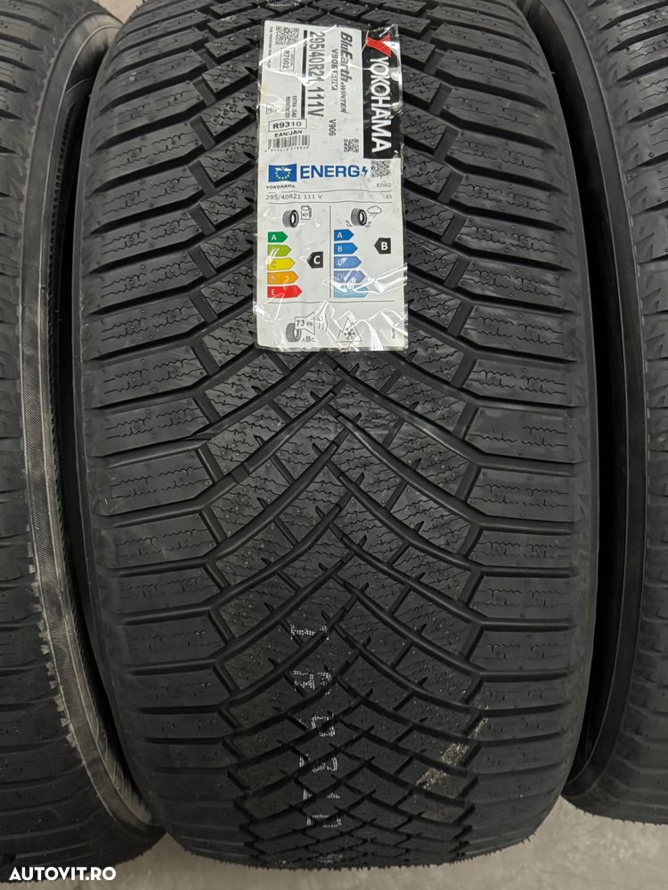 Vând 4 anvelope 295/40/21 Yokohama de iarnă noi - 3