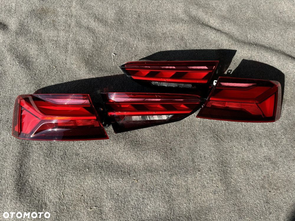 Audi A5 8W lampa matrix dynamic prawa lewa lampy tył komplet - 5