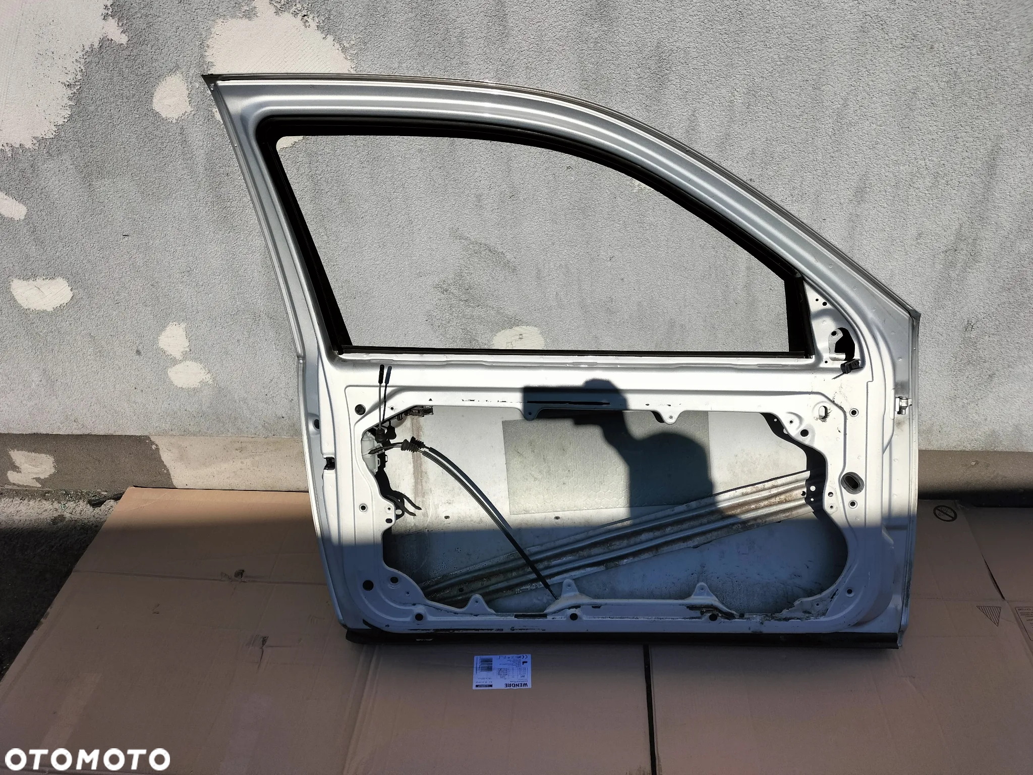 DRZWI LEWY PRZÓD VW GOLF IV 5 DRZWI LB7Z GOŁA BLACHA - 7