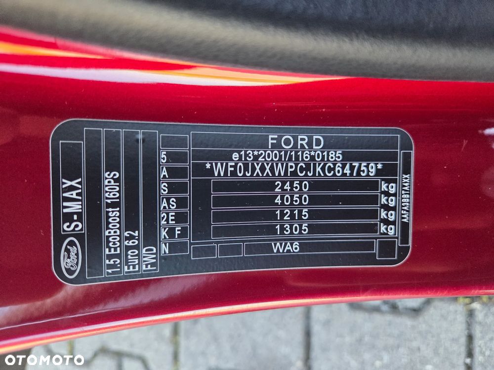 Ford S-Max 1.5 EcoBoost Titanium - 30