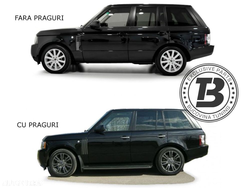 Praguri Aluminiu compatibile cu Range Rover Vogue L322 - 6