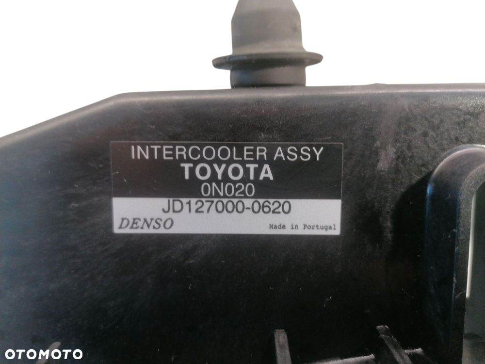 chłodnica intercooler toyota yaris ii 1.4 d4d - 4