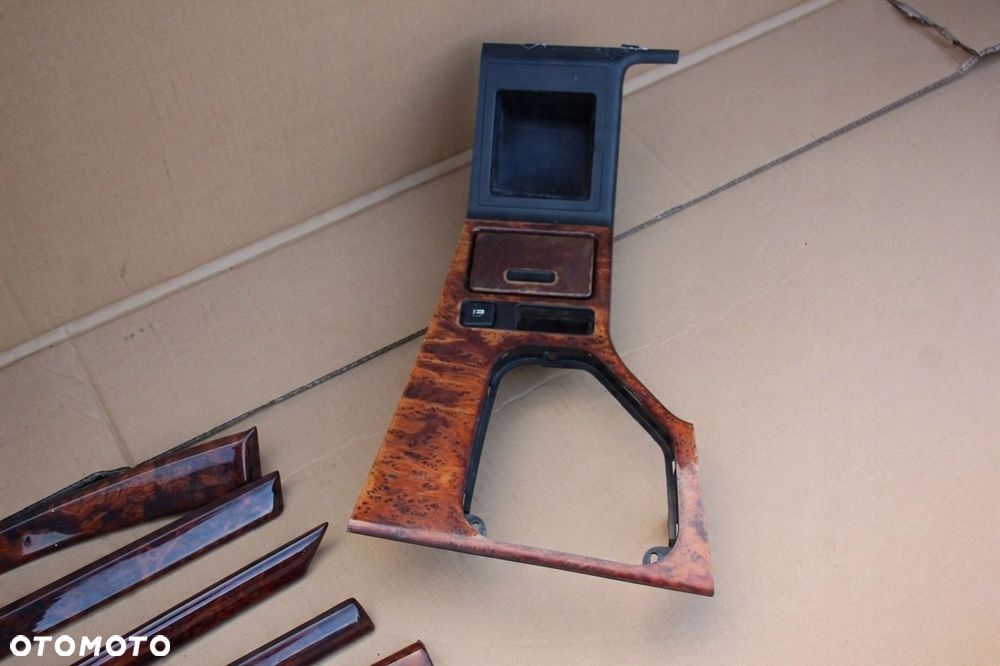 Dekor dekory listwy ozdobne BMW e39 drewno komplet EUROPA - 3