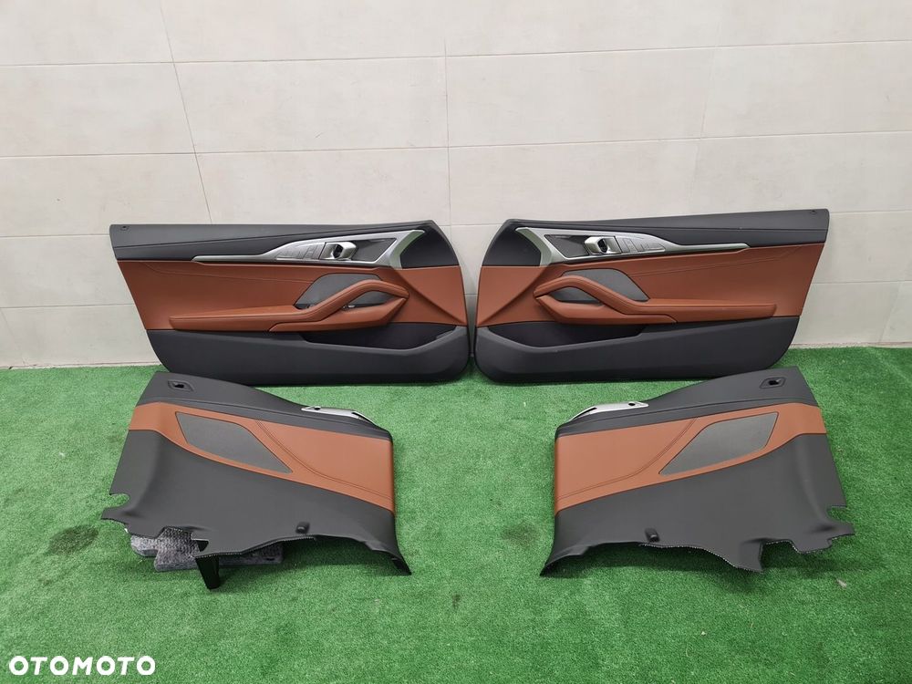 BMW 8 G14 TAPICERKA FOTELE KANAPA BOCZKI TUNEL SKÓRA - 12