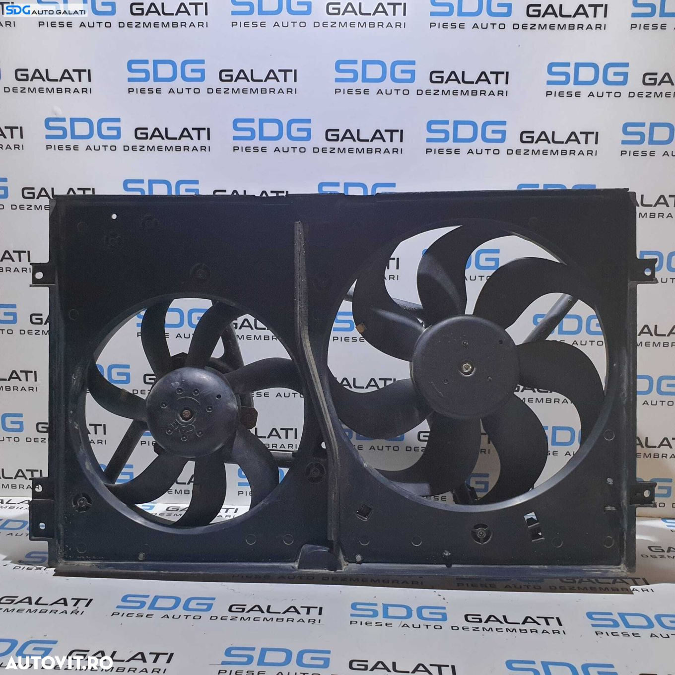 Electroventilator Ventilator Racire Radiator Motor Apa Cilma AC Seat Leon 1.9 TDI AHF AGR ALH AHF ASV AQM ASZ 1999 - 2006 Cod 1J0121205B 1J0121207M - 2