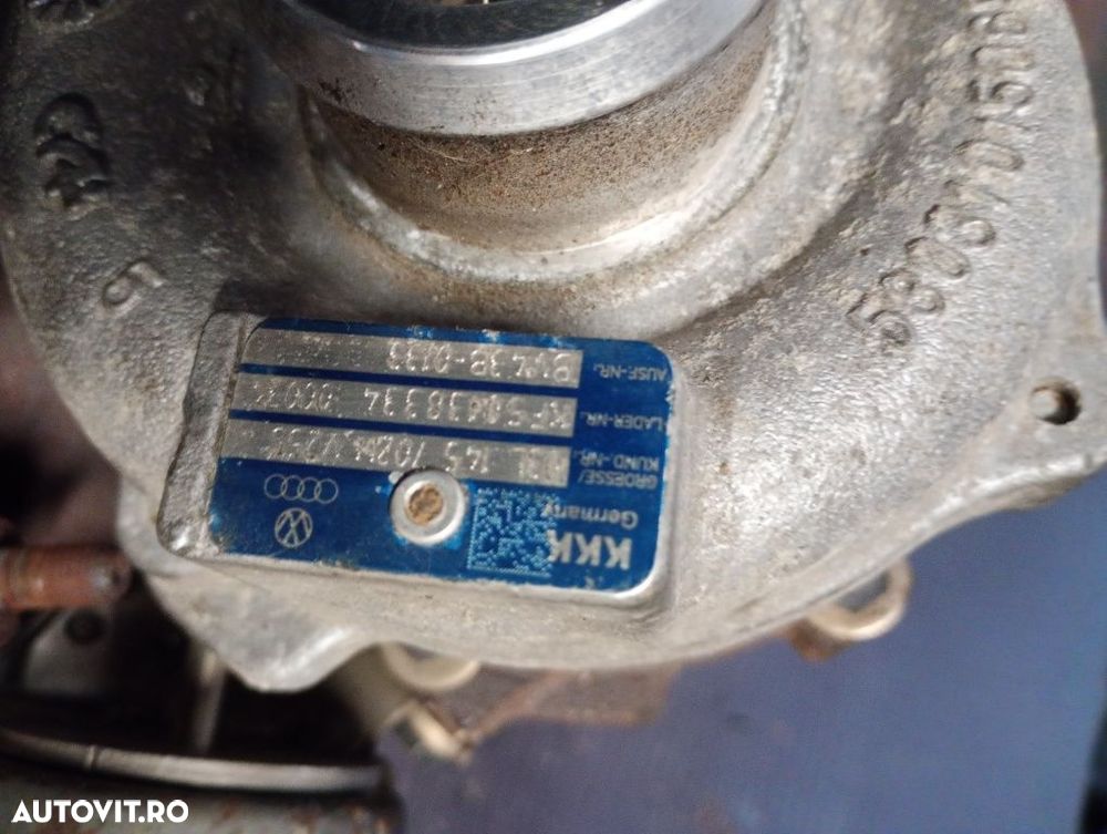 Turbina turbosuflanta turbo audi a4 2.0tdi cag caga cagb 03l145702h - 4