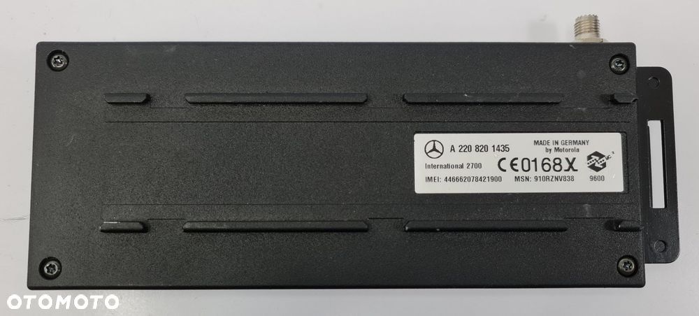 MODUŁ STEROWNIK TELEFONU MERCEDES W220 A2208201435 - 1