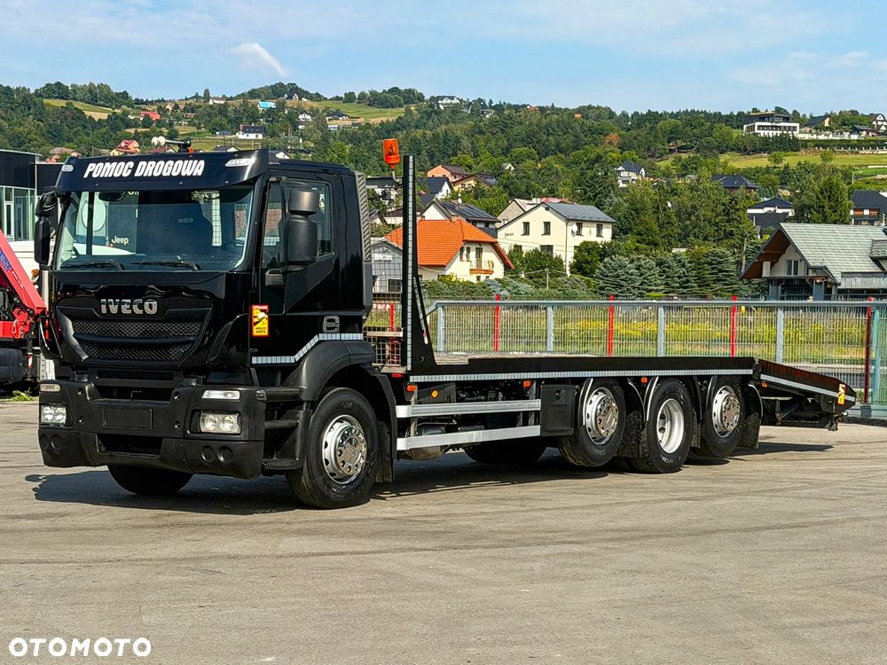 Iveco STRALIS 360 * LAWETA 9,30 m + PILOT * STAN BDB! - 7