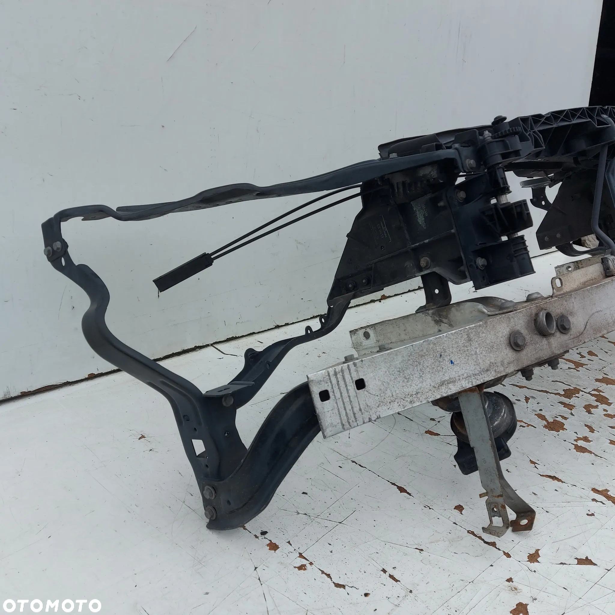 PAS PRZOD PRZEDNI STREFA BELKA WZMOCNIENIE KOMPLET  MERCEDES E W212 LIFT ORYGINAL DEMONTAZ - 4