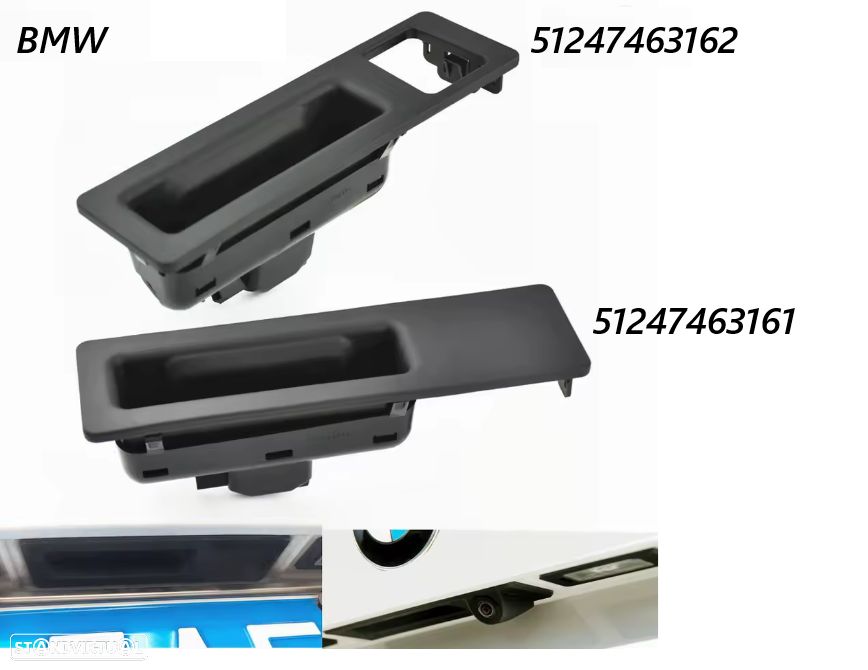 Botão puxador Mala Bmw F10 F11 F30 F31 X1 X2 X3 X4 X5 X6 NOVO - 1