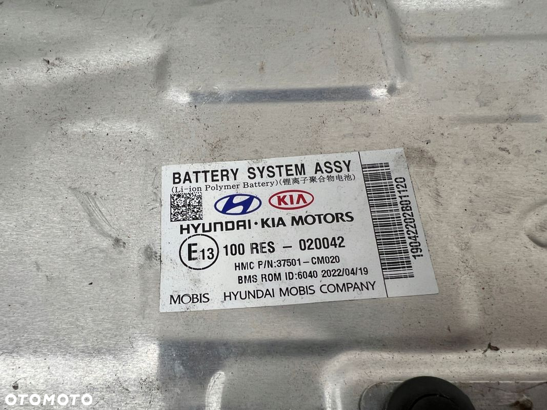 Hyundai Kona 1.6 GDI bateria akumulator 37501-CM020 - 6