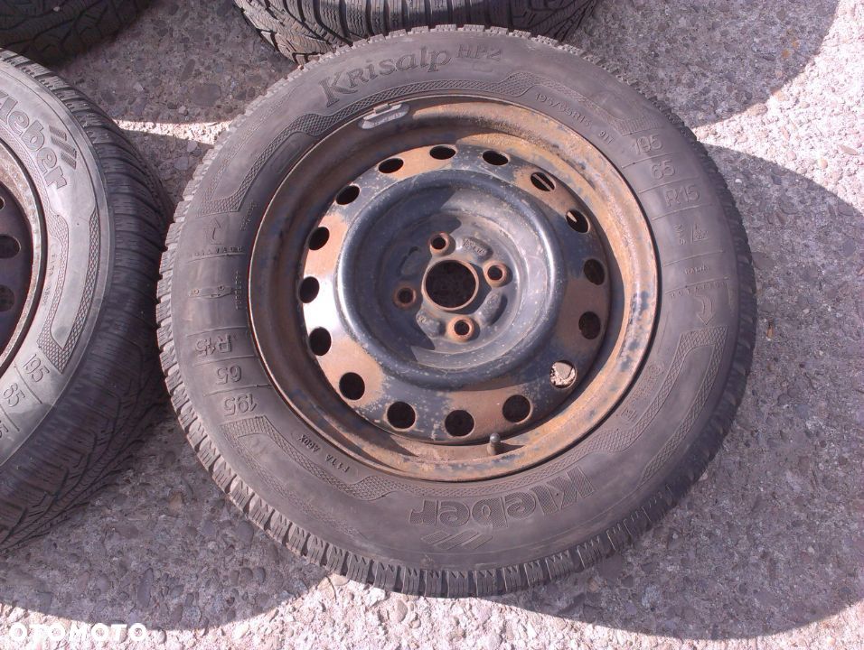 15” - FELGI - 4x100 , r15 cali - Oryginał TOYOTA Yaris , Aygo , Corolla , IQ - MAZDA 2 - SUZUKI  Swift Ignis - KIA Rio - Stalowe Koło Dojazdowe Rezerwowe Zapasowe Dojazdówka Zapasówka Rezerwa id - 6