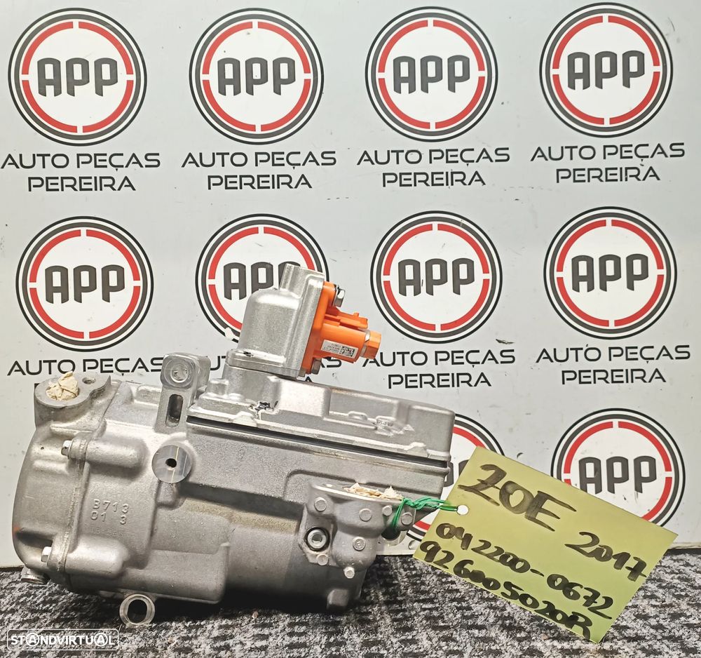 Compressor ar condicionado Renault Zoe ref: 926005020R, 042200-0672. - 1
