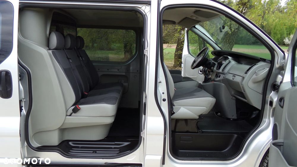 Opel VIVARO 2.0 115KM * LONG * KLIMA * BRYGADÓWKA 5/6 OSÓB * SUPER STAN ! - 16