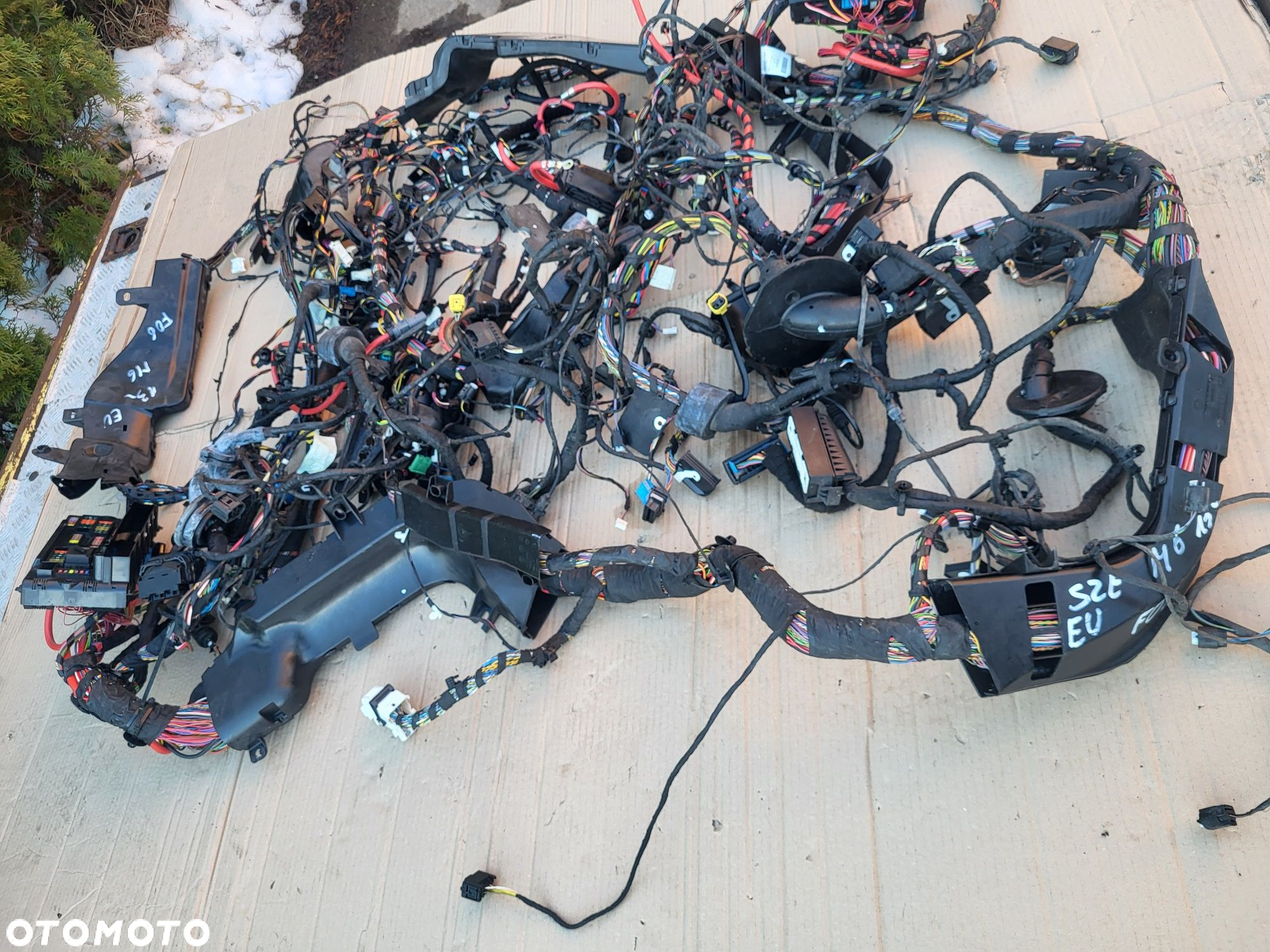 Wiązka BMW m6 f06 instalacja elektryczna Wnętrza kabiny Europa - 3