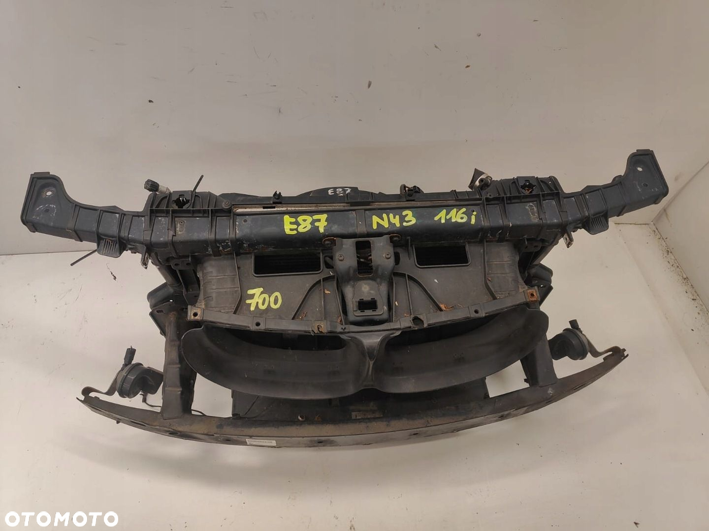BMW e87 e81 PAS PRZEDNI KOMPLET BELKA CHŁODNICE WENTYL 116i benzyna n43 - 5