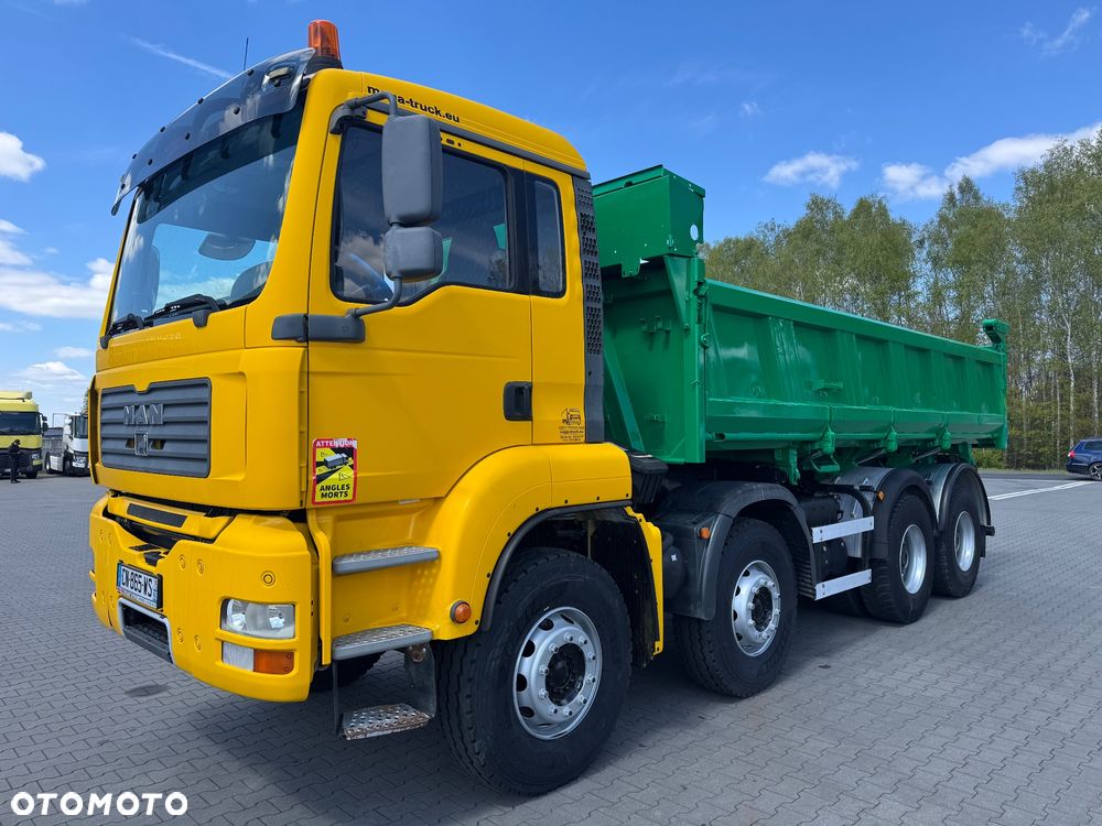 MAN TGA 35.430 8x4 MEILLER HYDROBURTA ładne i zadbane - 1
