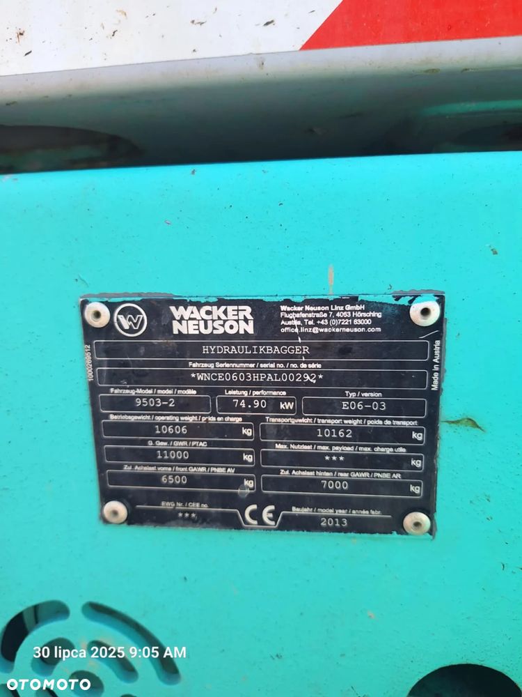 Wacker Neuson 9503 - 8