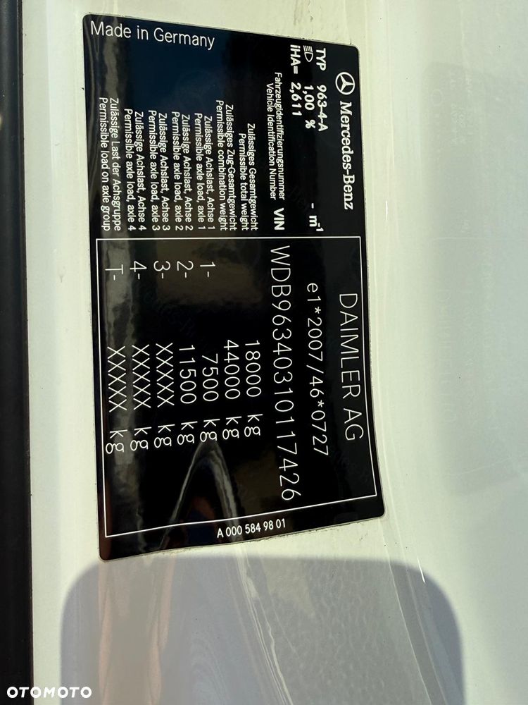 Mercedes-Benz Actros 1843 - 8