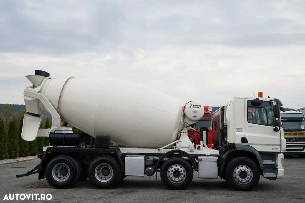 DAF CF 440 / 8x4 / BETONIERĂ SCHWING STETTER / BETONIERĂ 9 M3 / AUTOMATĂ / CAMERĂ / - 7