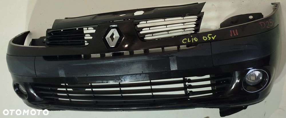 Zderzak Przedni Grill Renault Clio III 05-09 - 4