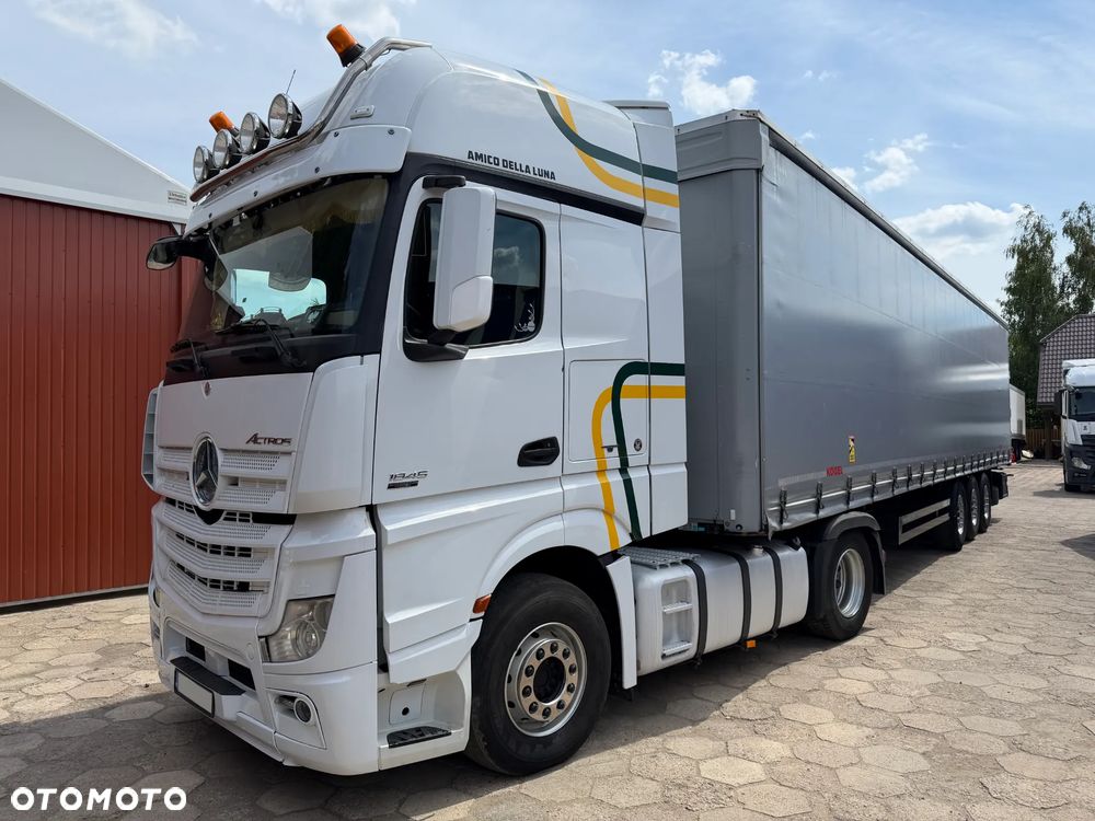 Mercedes-Benz ACTROS 1845 / EURO 5 / GIGA SPACE / TACHOGRAF NOWEJ GENERACJI / REJESTRACJA 2013 ROK / BARDZO ŁADNY STAN / BEZ RETARDERA / BLUETEC 5 / KSENONY !! - 1