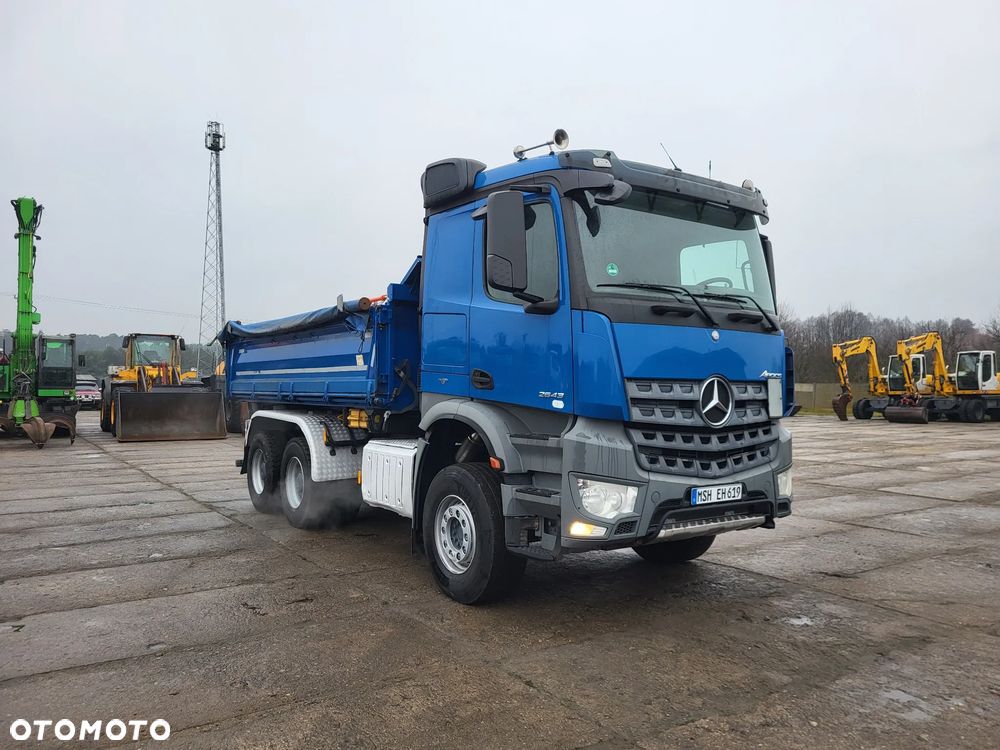 Mercedes-Benz AROCS 2643 6x4 wywrotka Meiller Bordmatic z Niemiec - 4